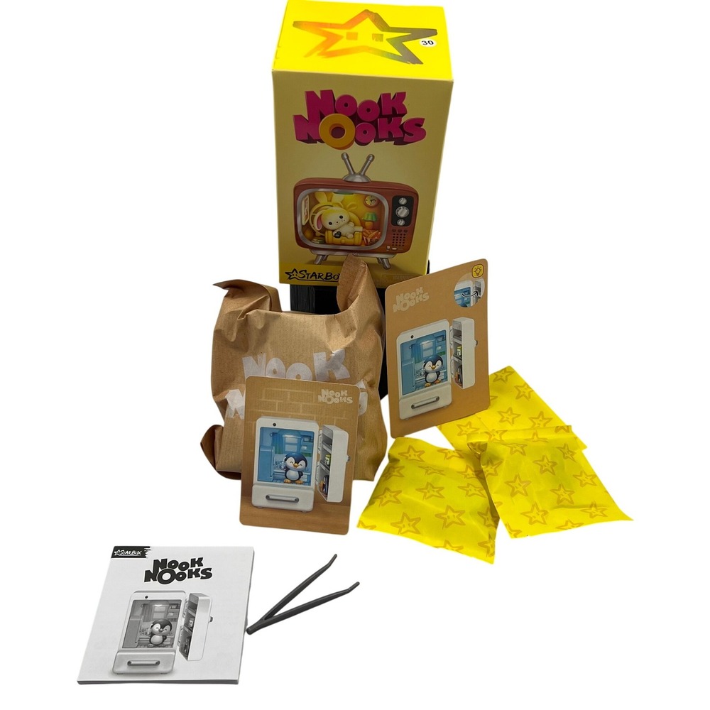 ZURU Starbox Nook Nooks Series 1 Penguin & Fridge Miniature Blind Box Set